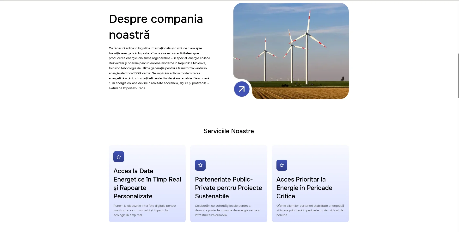 Eximius — hybrid solar + wind PPA