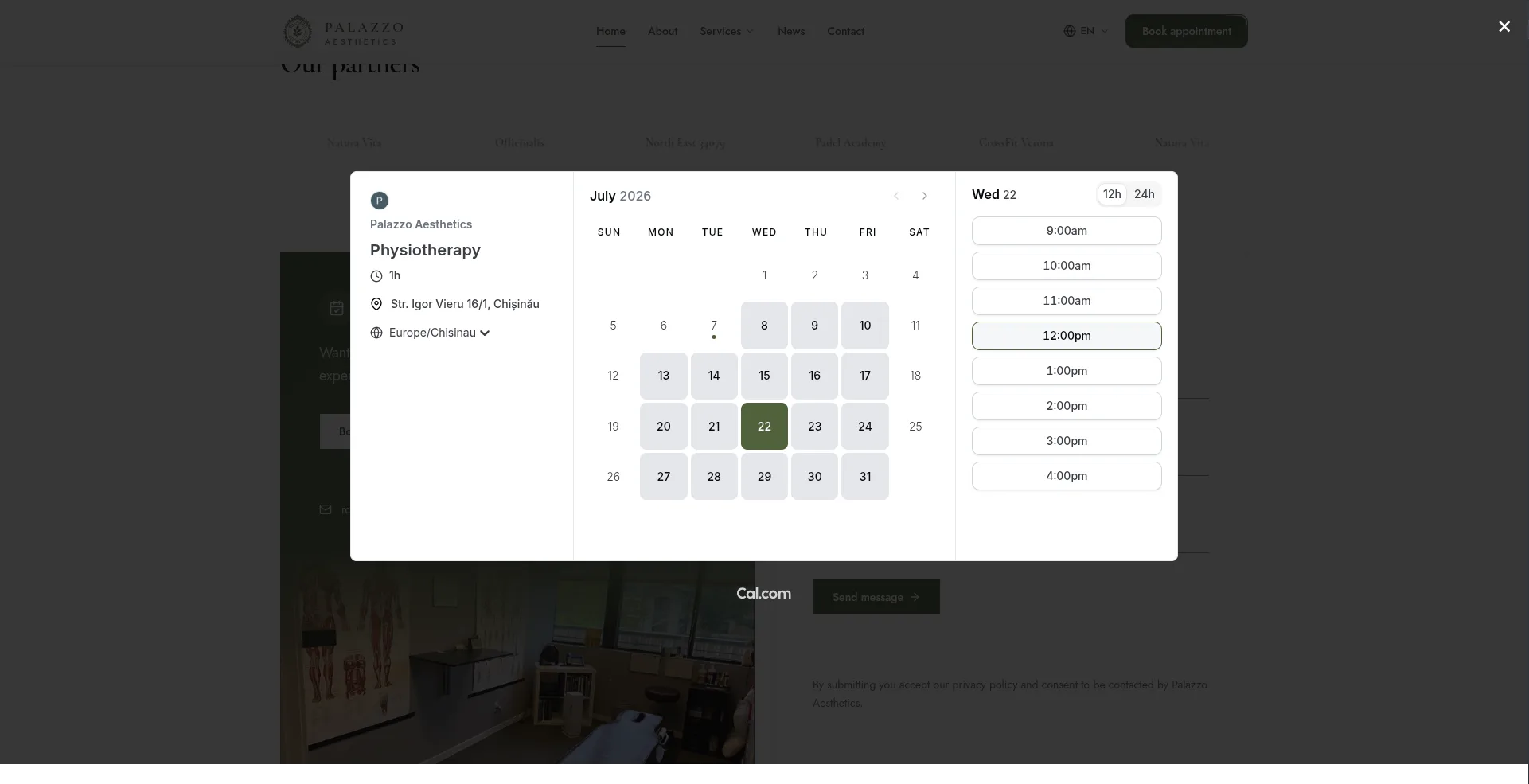 Online appointments