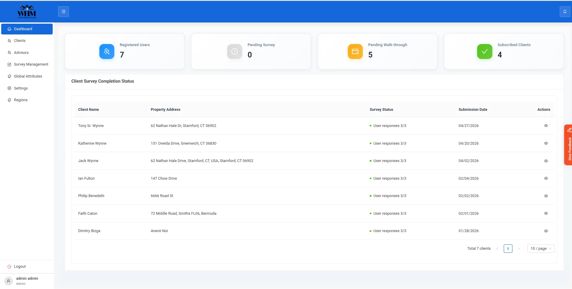 Wynne Home Manager screenshot 2